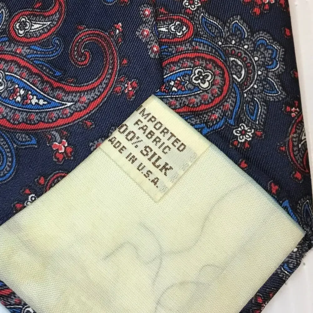 Liberty of London by Berkeley Vintage Paisley Silk Necktie